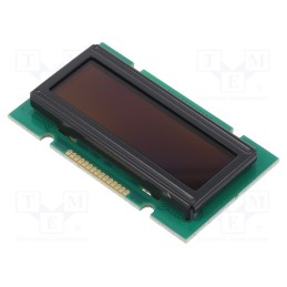 1 pcs x RAYSTAR OPTRONICS - REG007616AWPP5N00100 - Display: OLED, graphical, 1.7', 76x16, white, 5VDC, Touchpad: none