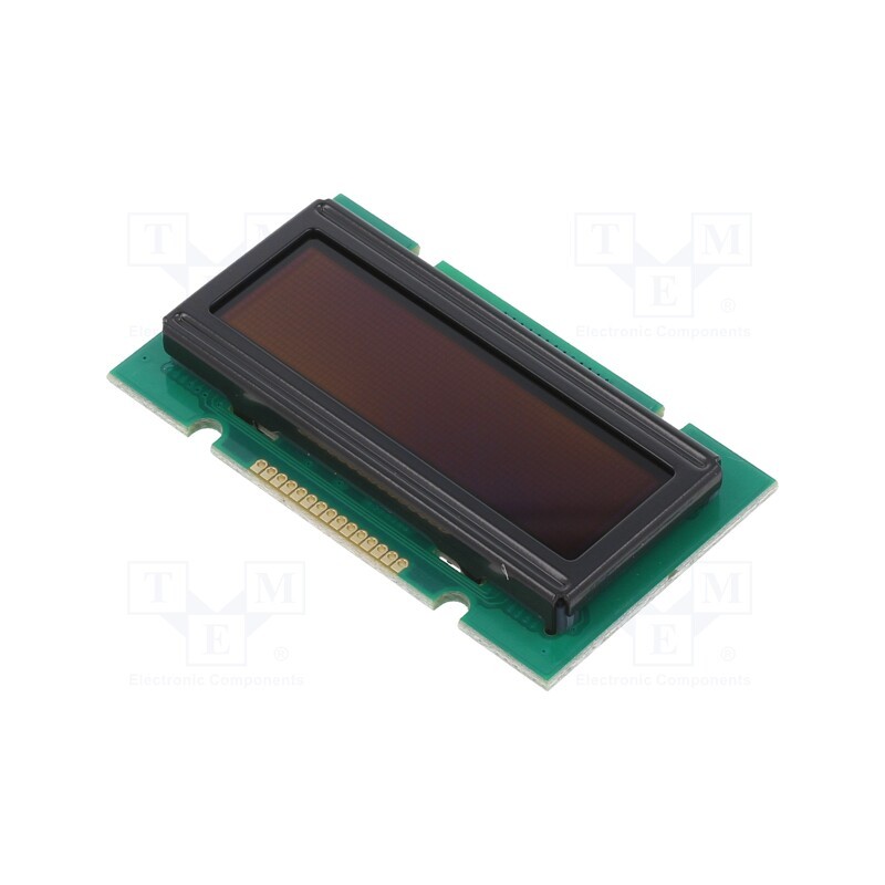 1 pcs x RAYSTAR OPTRONICS - REG007616AWPP5N00100 - Display: OLED, graphical, 1.7', 76x16, white, 5VDC, Touchpad: none