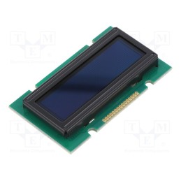 1 pcs x RAYSTAR OPTRONICS - REG007616AGPP5N00100 - Display: OLED, graphical, 1.7', 76x16, green, 5VDC, Touchpad: none