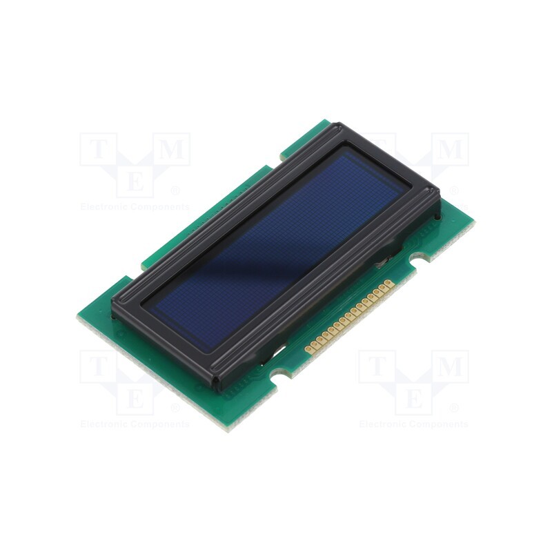 1 pcs x RAYSTAR OPTRONICS - REG007616AGPP5N00100 - Display: OLED, graphical, 1.7', 76x16, green, 5VDC, Touchpad: none