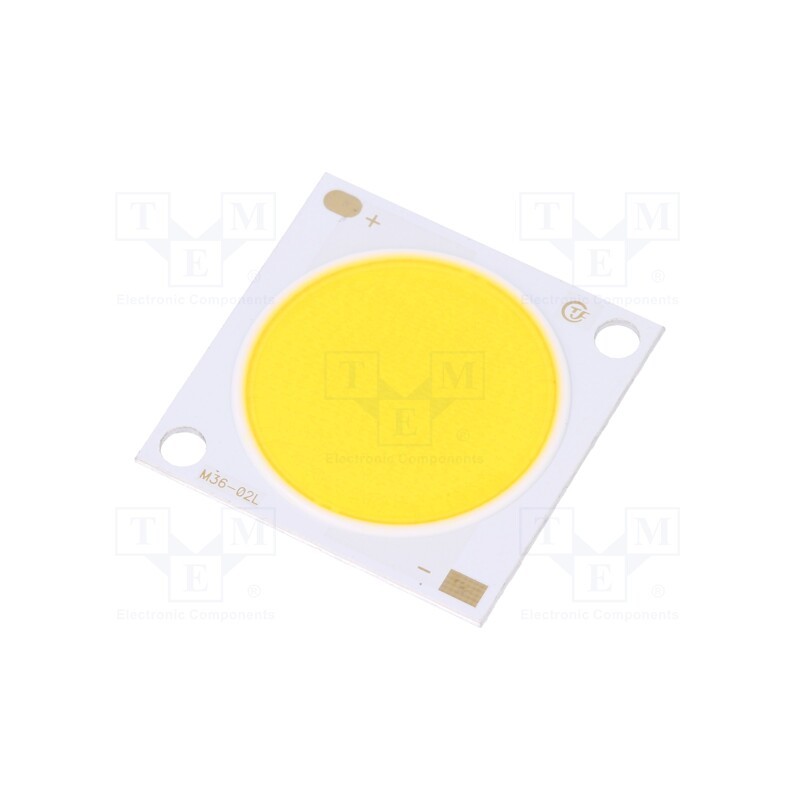 1 pcs x TYF (TongYiFang) Opto. - CL36241818P430E37 - Power LED, COB, white warm, 1620mA, P: 82.9W, 12684lm, 28x28x1.5mm