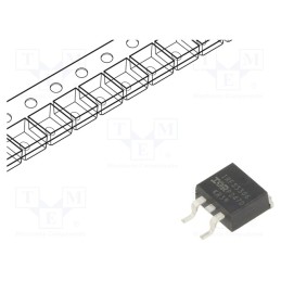 1 pcs x INFINEON TECHNOLOGIES - IRFS3306TRLPBF - Transistor: N-MOSFET, unipolar, 60V, 110A, Idm: 620A, 230W, D2PAK