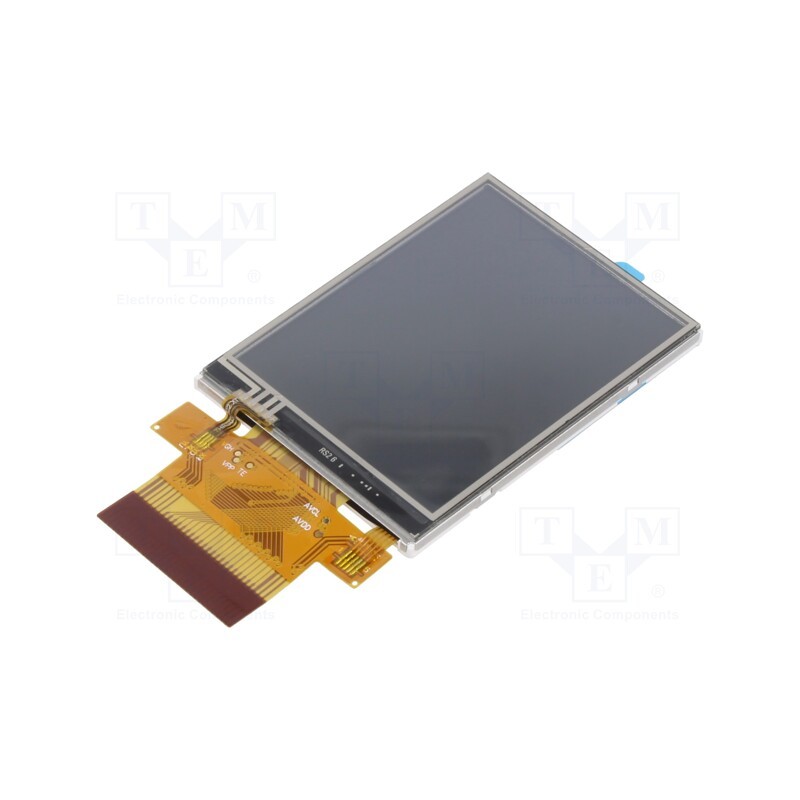 1 pcs x POWERTIP - PH240320T068-LAB08 - Display: TFT, 2.8', 240x320, Illumin: LED, Dim: 50x69.2x4.25mm