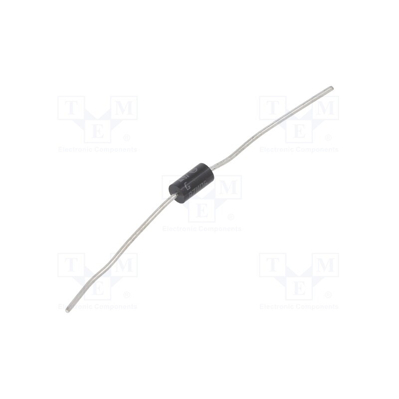 1 pcs x STMicroelectronics - BZW06-342BRL - Diode: TVS, 380V, bidirectional, DO15, 600W,