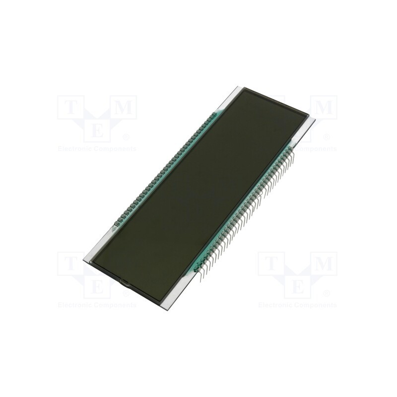 1 pcs x DISPLAY ELEKTRONIK - DE 156-TU-30/7,5/V - Display: LCD, 7-segment, STN Positive, No.of dig: 6, Char: 25.4mm