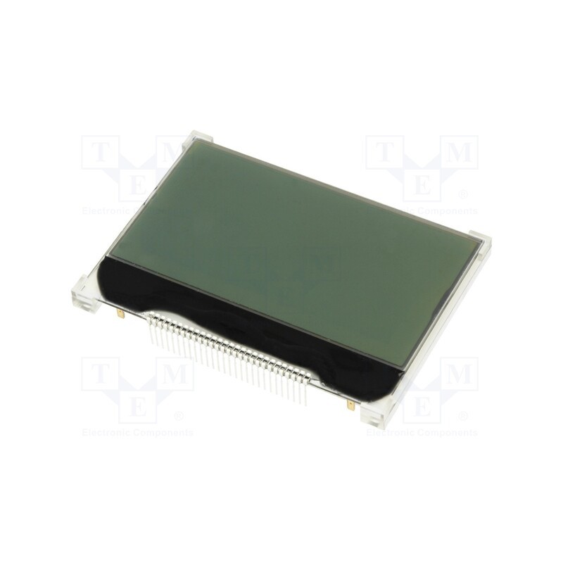 1 pcs x DISPLAY ELEKTRONIK - DEM 128064F SBH-PW-N - Display: LCD, graphical, 128x64, STN Negative, 68.8x49.2x8.5mm