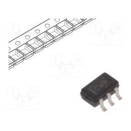 3 pcs x TEXAS INSTRUMENTS - SN74LVC1G98DCKT - IC: digital, configurable,multiple-function, IN: 3, CMOS, SMD, 10uA
