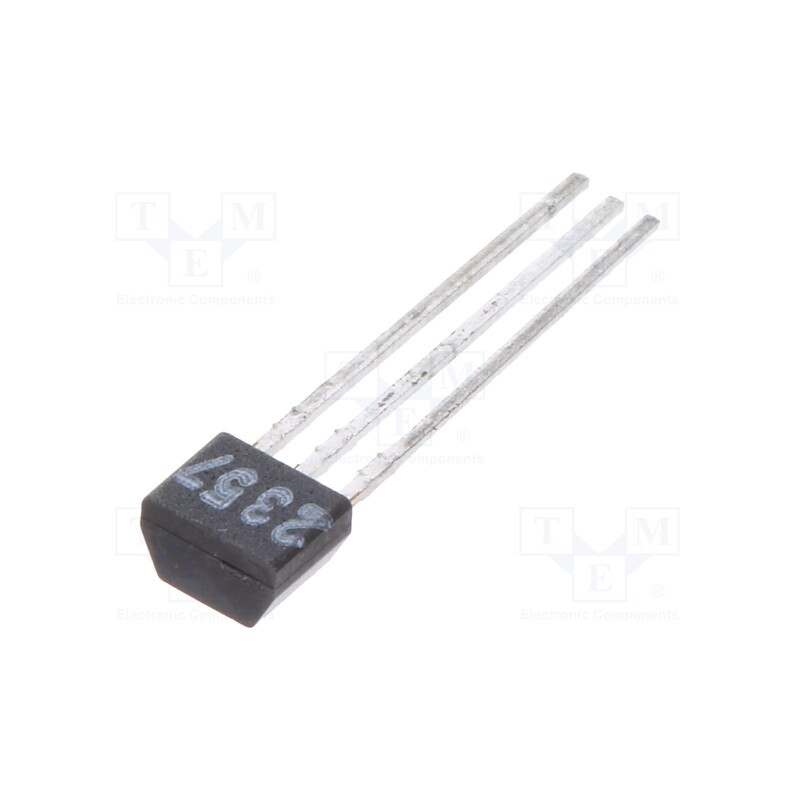 1 pcs x NTE Electronics - NTE2357 - Transistor: NPN, bipolar, BRT, 50V, 0.1A, 0.3W, TO92, R1: 22kΩ
