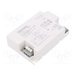 1 pcs x TRIDONIC - LC 25W 600MA FIXC C ADV - Power supply: switched-mode, LED, 25W, 21.4÷44VDC, 600mA, IP20