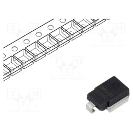 1 pcs x SMC DIODE SOLUTIONS - SM8S30ATR - Diode: TVS, 6.6kW, 33.3÷36.8V, 136A, unidirectional, DO218AB,