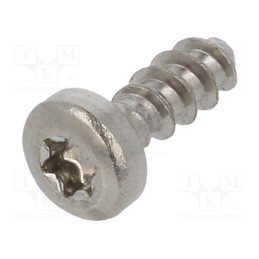 200 pcs x BOSSARD - 3205243 - Screw, 3x8, Head: cheese head, Torx®, TX10, A2 stainless steel