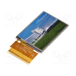 1 pcs x POWERTIP - PH240320T-062-L06Q - Display: TFT, 2.4', 240x320, Illumin: LED, Dim: 42.72x60.26x3.85mm
