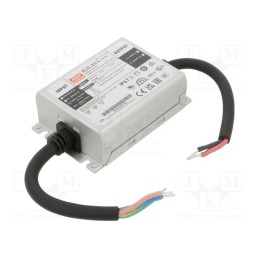 1 pcs x MEAN WELL - XLG-20-L - Power supply: switched-mode, LED, 20W, 32.4÷54VDC, 350mA, IP67