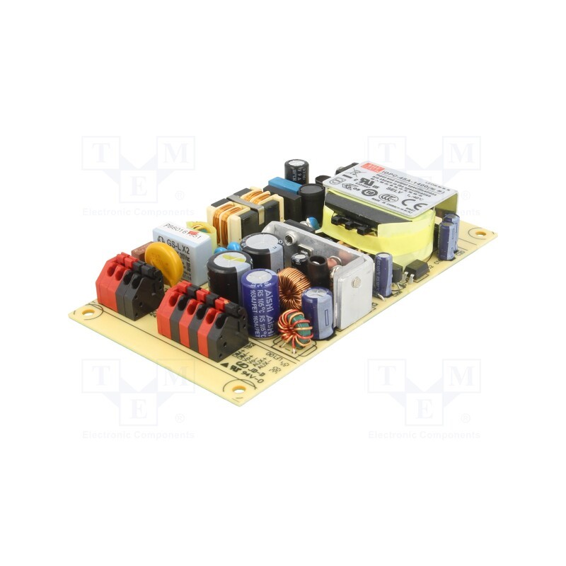 1 pcs x MEAN WELL - IDPC-45A-1400 - Power supply: switched-mode, LED, 44.8W, 19÷32VDC, 1400mA, OUT: 2