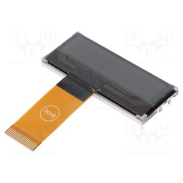 1 pcs x DISPLAY ELEKTRONIK - DEM 16230 FGH-PW - Display: LCD, alphanumeric, COG,FSTN Positive, 16x2, LED, PIN: 20