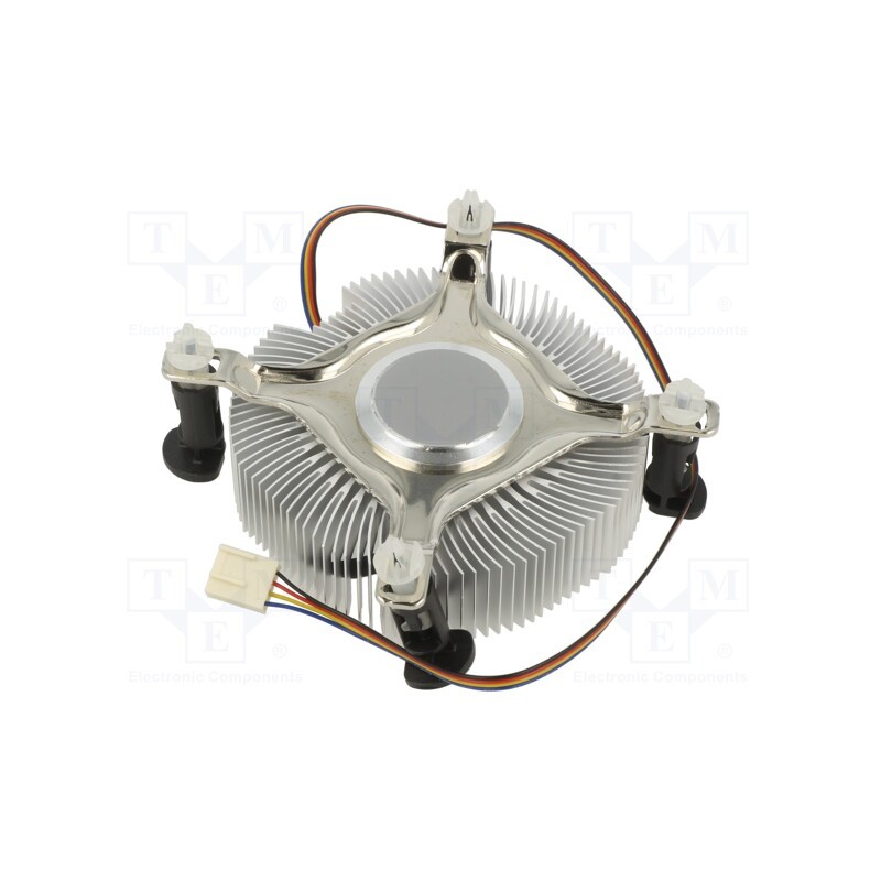 1 pcs x Akasa - AK-CC7122EP01 - Heatsink: extruded, 12VDC, aluminium, 39.8m3/h, H: 26mm, W: 87.2mm