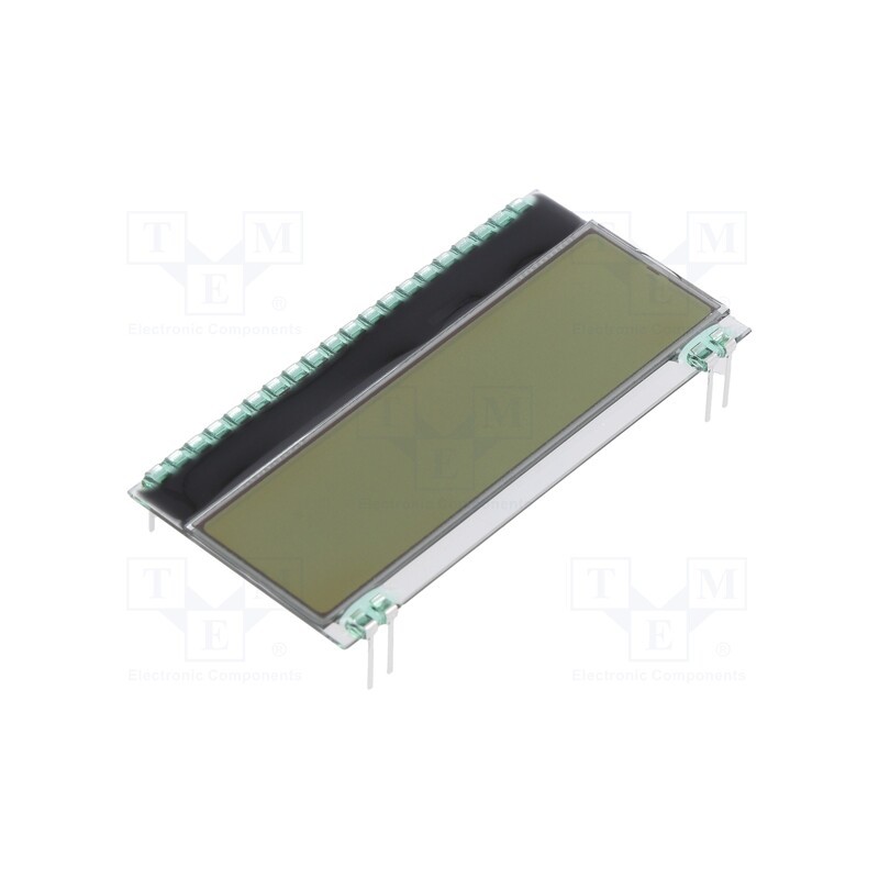 1 pcs x DISPLAY VISIONS - EA DOGM163W-A - Display: LCD, alphanumeric, FSTN Positive, 16x3, white, 55x27.94mm