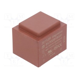 1 pcs x ZETTLER - BV302S18020 - Transformer: encapsulated, 2VA, 230VAC, 18V, 111mA, PCB