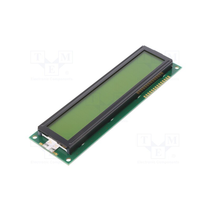 1 pcs x POWERTIP - PC2002LRU-LWT-H-Q - Display: LCD, alphanumeric, STN Positive, 20x2, 146x43x13.7mm, LED