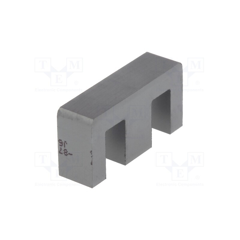 2 pcs x EPCOS - B66317G0000X187 - Core: ferrite, E, N87, 1850nH, 3020mm3, 52.5mm2, 1pcs.