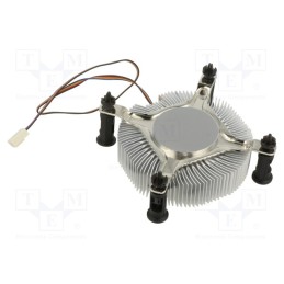 1 pcs x Akasa - AK-CC6601EP01 - Heatsink: extruded, 12VDC, aluminium, 39.8m3/h, H: 26.92mm