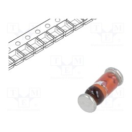 20 pcs x CDIL - LL4448 - Diode: switching, SMD, 100V, 200mA, 4ns, SOD80C, Ufmax: 0.72V, 500mW