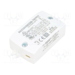 1 pcs x RECOM - RACD20-500-LP - Power supply: switched-mode, LED, 20W, 2÷40VDC, 500mA, 198÷264VAC