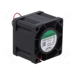 1 pcs x SUNON - PF36281BX-000U-A99 - Fan: DC, axial, 12VDC, 36x36x28mm, 38.74m3/h, 67.3dBA, ball bearing