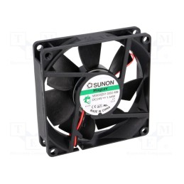 1 pcs x SUNON - ME80202V1-000U-A99 - Fan: DC, axial, 24VDC, 80x80x20mm, 61.16m3/h, 38dBA, Vapo, Len: 300mm