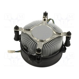 1 pcs x Akasa - AK-CC6603EP01 - Heatsink: extruded, 12VDC, aluminium, 91.1m3/h, H: 59.2mm, W: 95mm