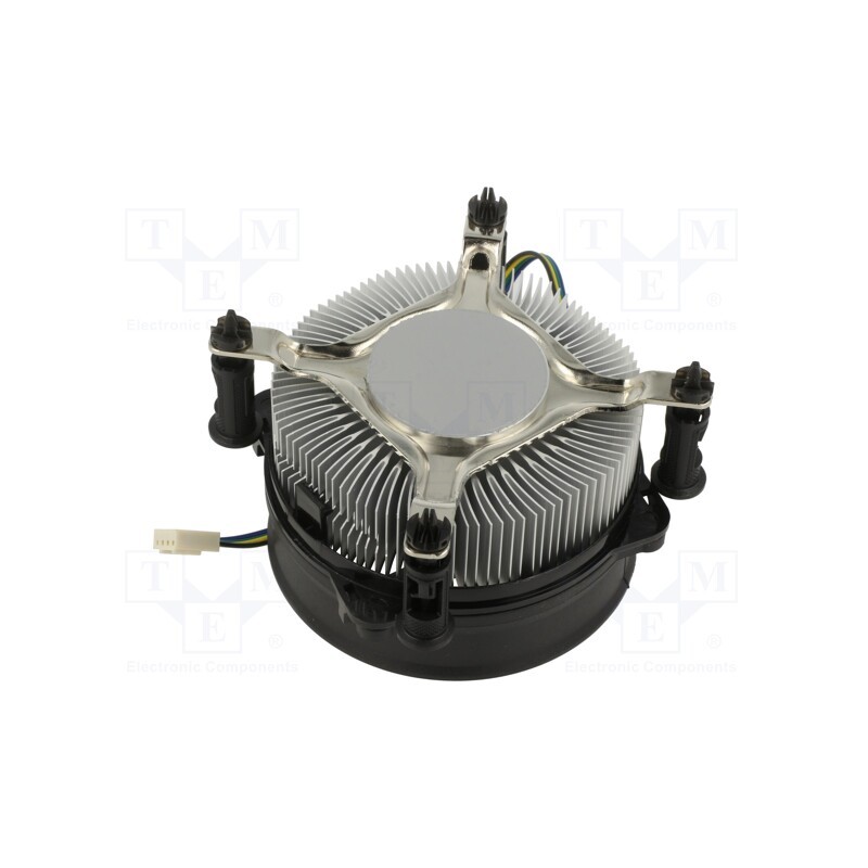 1 pcs x Akasa - AK-CC6603EP01 - Heatsink: extruded, 12VDC, aluminium, 91.1m3/h, H: 59.2mm, W: 95mm