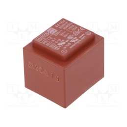 1 pcs x MYRRA - 44164 - Transformer: encapsulated, 2.3VA, 230VAC, 9V, 9V, 128mA, 128mA, PCB