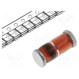 30 pcs x TAIWAN SEMICONDUCTOR - BZV55B12 L1 - Diode: Zener, 0.5W, 12V, 5mA, SMD, , MiniMELF glass
