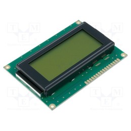 1 pcs x RAYSTAR OPTRONICS - RC1604A-YHW-ESV - Display: LCD, alphanumeric, STN Positive, 16x4, yellow-green, LED