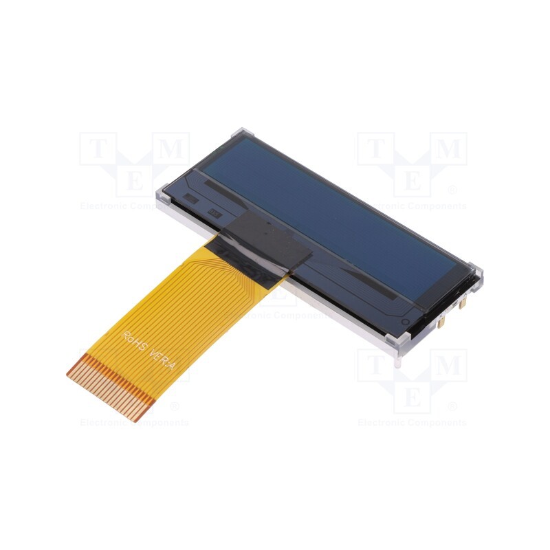 1 pcs x DISPLAY ELEKTRONIK - DEM 16230 SBH-PW-N - Display: LCD, alphanumeric, COG,STN Negative, 16x2, LED, PIN: 20