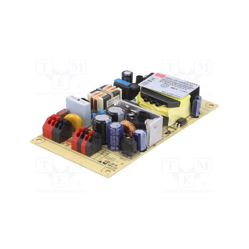 1 pcs x MEAN WELL - IDPC-45-1400 - Power supply: switched-mode, LED, 44.8W, 19÷32VDC, 1400mA, OUT: 1