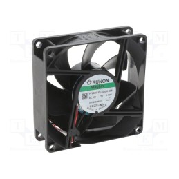1 pcs x SUNON - PF80251V2-1000U-A99 - Fan: DC, axial, 12VDC, 80x80x25mm, 96.85m3/h, 43.1dBA, Vapo, 4500rpm