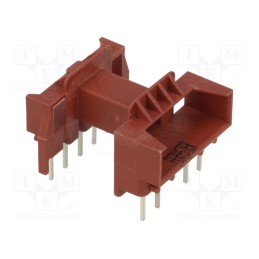 1 pcs x WEISSER - WZ-7958 - Coil former: with pins, plastic, THT, Layout: 2x6, Ultramid A3X2G7