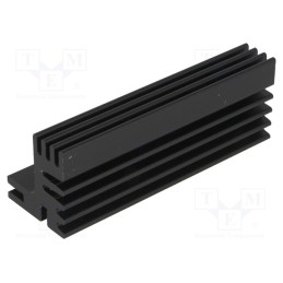 1 pcs x FISCHER ELEKTRONIK - SK125-84SA - Heatsink: extruded, TO220, black, L: 84mm, W: 30mm, H: 28mm, 6K/W