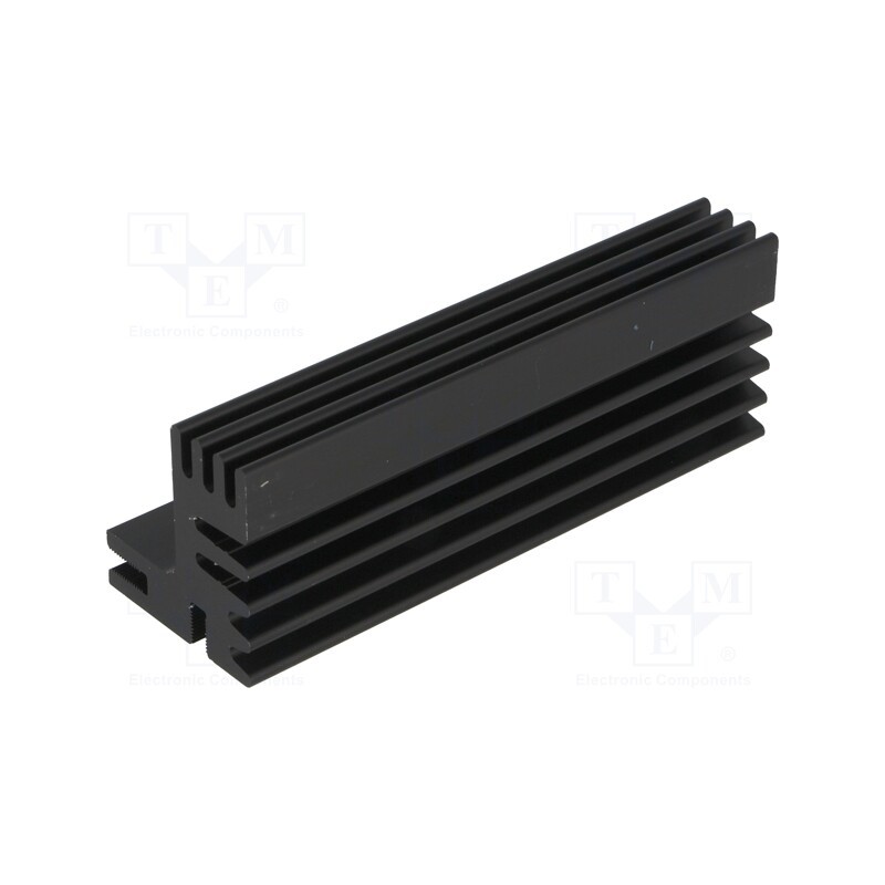 1 pcs x FISCHER ELEKTRONIK - SK125-84SA - Heatsink: extruded, TO220, black, L: 84mm, W: 30mm, H: 28mm, 6K/W