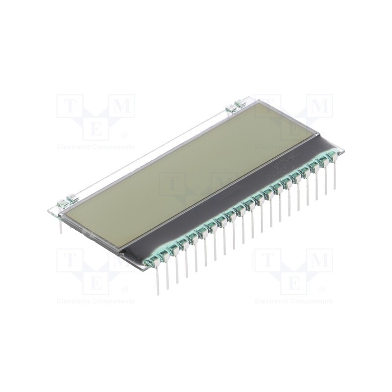 1 pcs x DISPLAY VISIONS - EA DOGM132W-5 - Display: LCD, graphical, 132x32, FSTN Positive, white, 55x17.5mm