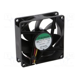 1 pcs x SUNON - EF80252B1-1000U-G99 - Fan: DC, axial, 24VDC, 80x80x25mm, 69.5m3/h, 33dBA, ball bearing