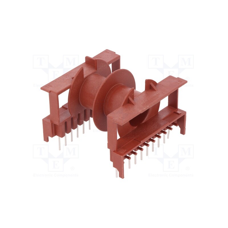 1 pcs x FERYSTER - ETD49-KH-20P-DS-3780 - Coil former: with pins, plastic, No.of term: 20, Poles number: 2