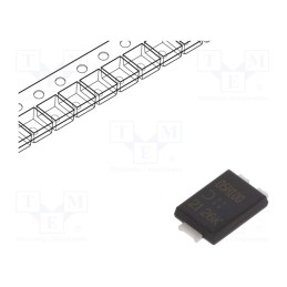 3 pcs x DIODES INCORPORATED - SDT5H100P5-7 - Diode: Schottky rectifying, SMD, 100V, 5A, PowerDI®5,