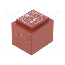 1 pcs x MYRRA - 44177 - Transformer: encapsulated, 2.3VA, 117VAC, 12V, 12V, 96mA, 96mA, PCB
