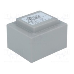 1 pcs x INDEL - TSZZ12/004M - Transformer: encapsulated, 12VA, 230VAC, 6V, 6V, 1A, 1A, PCB, IP00