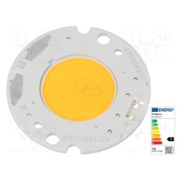 1 pcs x BRIDGELUX - BXRC-30G4000-C-73 - Power LED, COB, 120°, 1170mA, P: 39.7W, 4869lm, Ø36.2mm, CRImin: 90