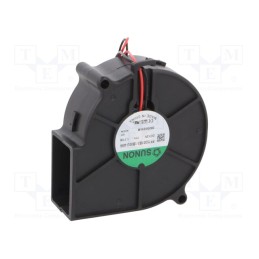 1 pcs x SUNON - PF75301B2-1B00U-A99 - Fan: DC, blower, 12VDC, 75x75x30mm, 23.44m3/h, 38.6dBA, 3000rpm