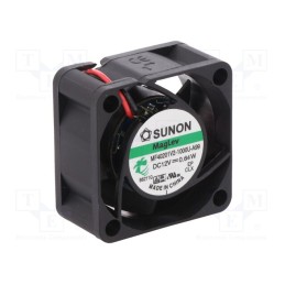 1 pcs x SUNON - MF40201V2-1000U-A99 - Fan: DC, axial, 12VDC, 40x40x20mm, 13.01m3/h, 21dBA, Vapo, 6000rpm