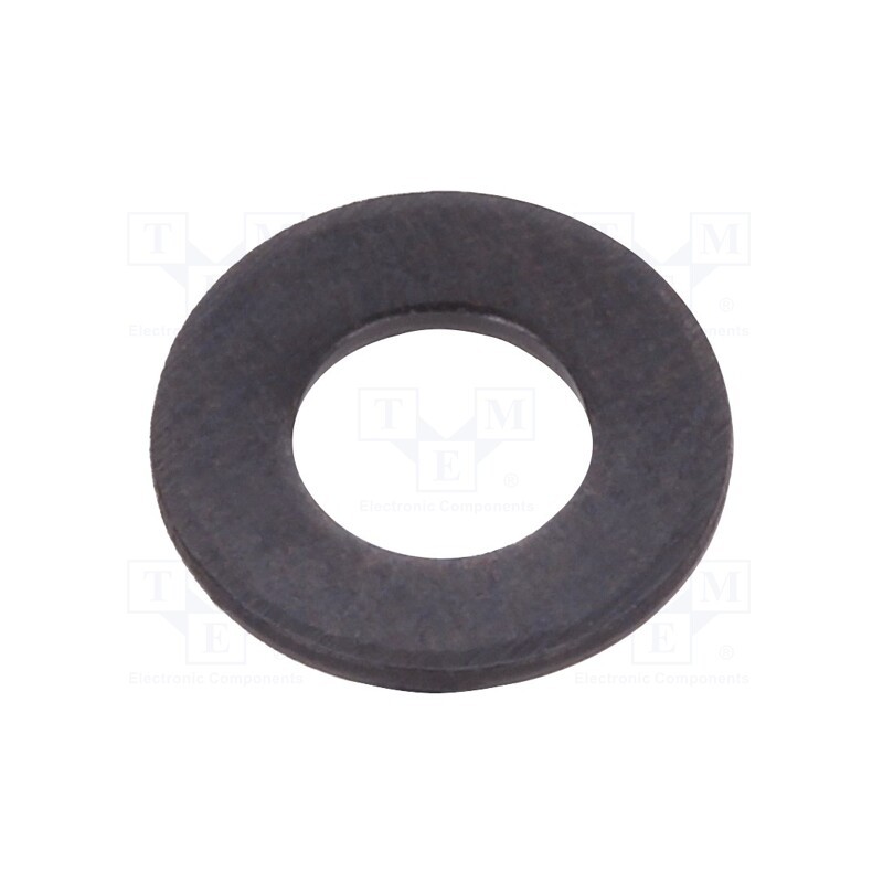200 pcs x BOSSARD - 1729241 - Washer, round, M3, D7mm, h0.5mm, steel, Plating: black finish